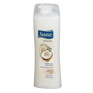 Suave Naturals Body Wash, Tropical Coconut 12 fl oz (355 ml) New 