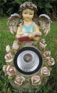 These are lovely angel garden lights, are great for lighting up your 