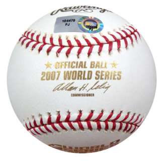   2007 World Series Baseball Boston Red Sox Logo 07 WS MVP MLB Holo