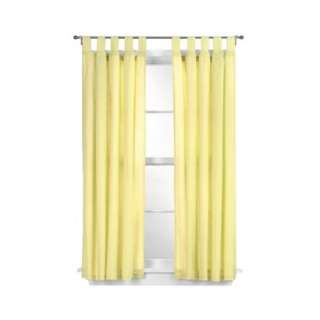Tadpoles Basic Solid Yellow 2 pc. Set  84 Curtain Panels.Opens in a 