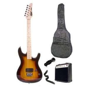  Sunburst Viper Electric Guitar with 10W Amp., Gig Bag Case 