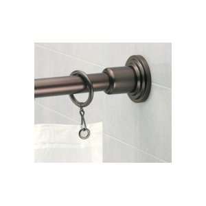   Solid Brass Shower Rod Set (Rod and Ends) GC820