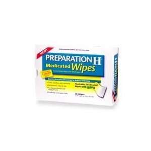 Preparation H Medicated Wipes   48 Flushable and Septic Safe Medicated 