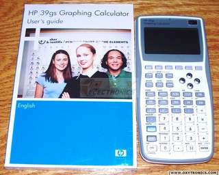 Refurbished HP 39GS Calculator CASE Manual Low Price  