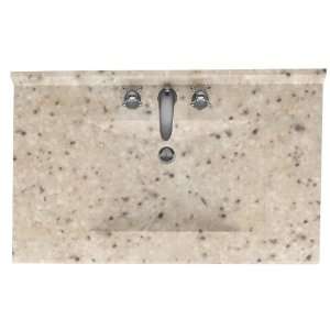   CV2237 040 37 Inch by 22 Inch Contour Vanity Top, Bermuda Sand Finish