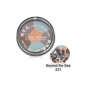    NYC Mosiac Eye Powder, 821B Beyond The Sea, 0.09 Oz Beauty