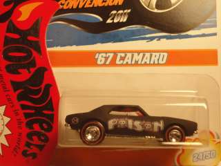 2011 Hotwheels Mexico Convention 67 Camaro★Real Rider Tires 24/50 