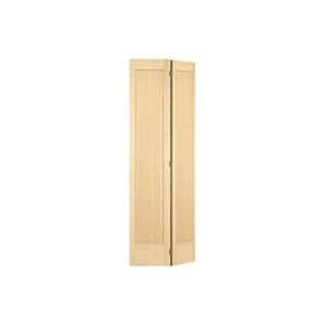    Woodport Oak 6/0 x 6/8 1 Panel Bifold 2 Door