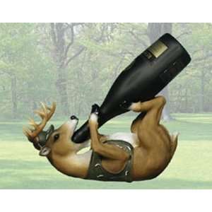  Big Buck Wine Bottle Holder Deer