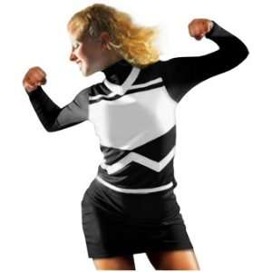   Cheerleaders Uniform Skirts BK   BLACK WOMEN s LG   (12) Sports