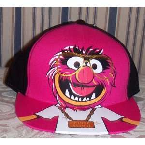   ANIMAL Glasses Bling Pink Adjustable Flat Brim Adult BASEBALL CAP HAT