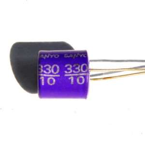 10x Sanyo SS 10V 330UF OS CON Aluminum solid capacitors  