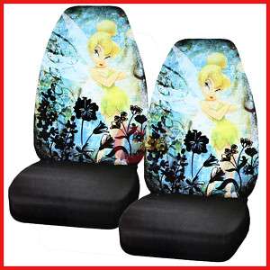 Tinkerbell Car Seat Cover Set Auto Accessories WASH 2pc  