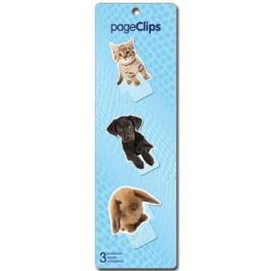  (2x6) Baby Animals Page Clips Bookmarks