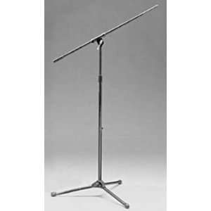    Ultra Microphone Stand with Boom (Chrome) Musical Instruments