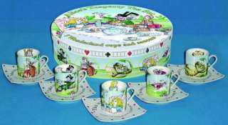 Alice in Wonderland Porcelain Tea Party Set Cardew NEW  