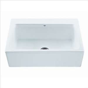 McCoy Single Bowl Kitchen Sink Finish Navy, Faucet Drillings Four 