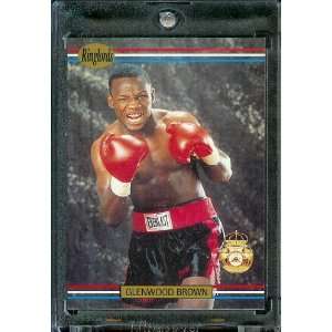   Boxing Card #29   Mint Condition   In Protective Display Case Sports