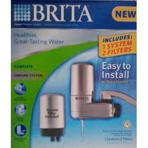  Brita Faucet Mount Filteration System Includes One System 