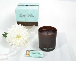 Bergamont Cedar Candle By Famous Florest Belle Fleur  
