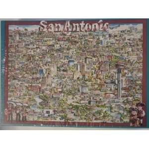  City of San Antonio Jigsaw Puzzle Toys & Games