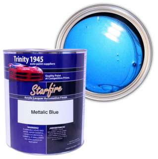 Gallon Metallic Blue Acrylic Lacquer Auto Paint  