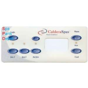 Caldera Spas 9800 Standard Topeside Overlay 72215