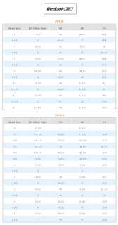 Top of Page Tour Size Chart   Inline Hockey Skates