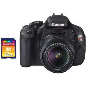  EOS Rebel T3i Digital Camera SLR Kit With Canon EF S 18 55mm IS II 
