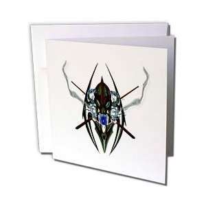   CAPTURE CREST   Greeting Cards 12 Greeting Cards with envelopes