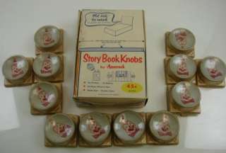 12 Dresser Drawer Clown Knobs Amerock Storybook Set Story Book Handles 