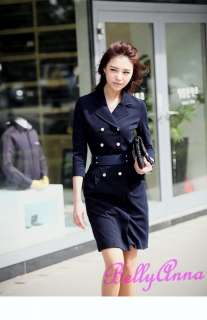Quality Formal Elegant Double Breasted KATE Dress Coat  