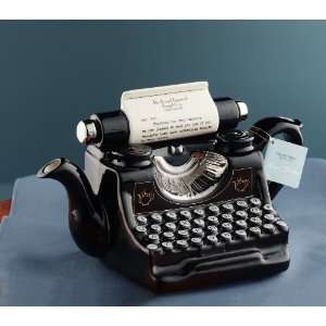    Tony Carter Collectible Typewriter Teapot 