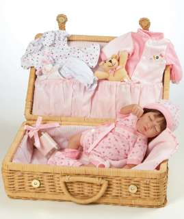 includes adorable “Sleepy Time Baby,” three jersey knit baby doll 