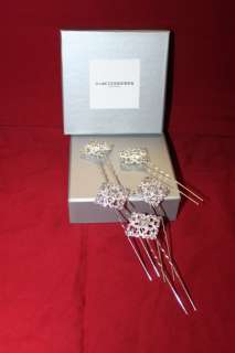 Pronovias Bridal Collection Hair Pins, 5 sets of 5 pins, NWB.  