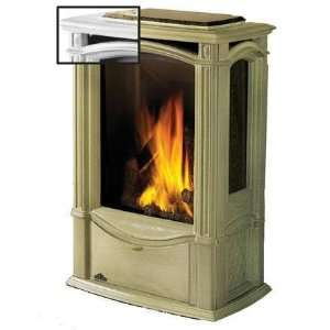   Castlemore Cast Iron Natural Gas Stove   Winter Frost