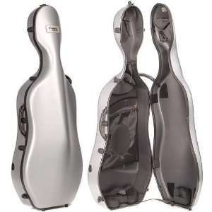  Bam France 1001S Classic Grey 4/4 Cello Case Musical Instruments