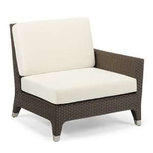   Lounge Chair with Cushions   Blue   Special Order   Frontgate, Patio