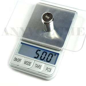 1g x 500g Digital Pocket Jewelry Scale Counting BP N  