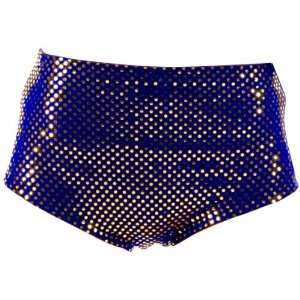  JB Bloomers Team Sequin Cheer Briefs ROYAL/GOLD AM Sports 