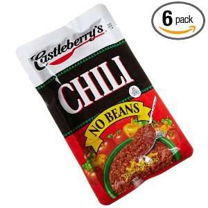 Castleberrys Chili No Beans, 7.5 Ounce Grocery & Gourmet Food