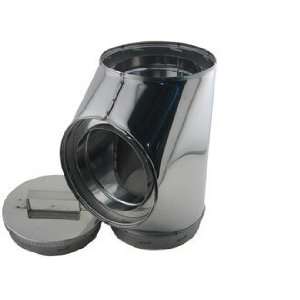   Class A Chimney Pipe Insulated Tee With Cap Patio, Lawn & Garden