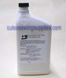LILY WHITE SEWING MACHINE OIL   28 OZ. BOTTLE  