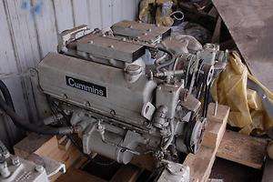 Cummins V 555 M marine diesel engine   complete  