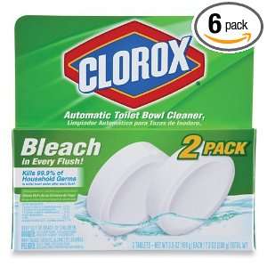 Clorox Automatic Toilet Bowl Cleaner 3.5 Oz 2 in a Pack (Pack of 6) 12 