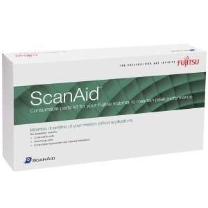  Fujitsu ScanAid Consumable and Cleaning Kit. SCANAID CLEANING 