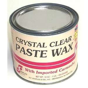  213 30# Clear Paste Wax   H.F. Staples & Co Inc Kitchen 