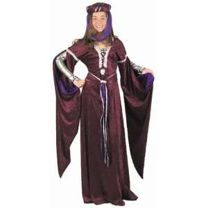  Childs Medieval Queen Costume (Size X Small 4 6) Toys 