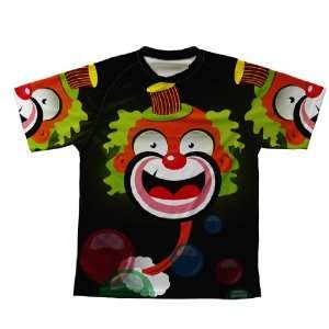  Bubbly Clown Technical T Shirt for Women Sports 