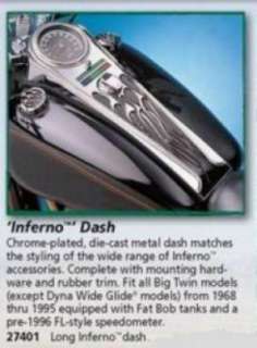 new chrome inferno long dash cover dash is chromed die